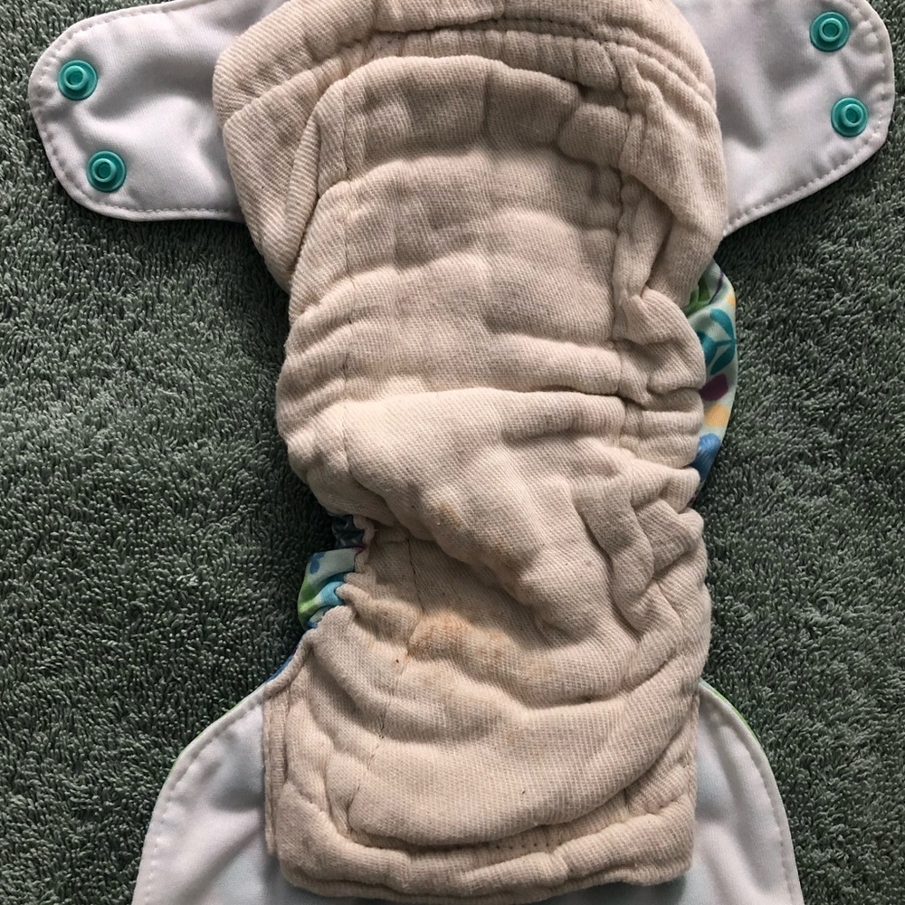 3 Blueberry Newborn Simplex Organic All-in-One cloth diapers - Picture 5 of 7